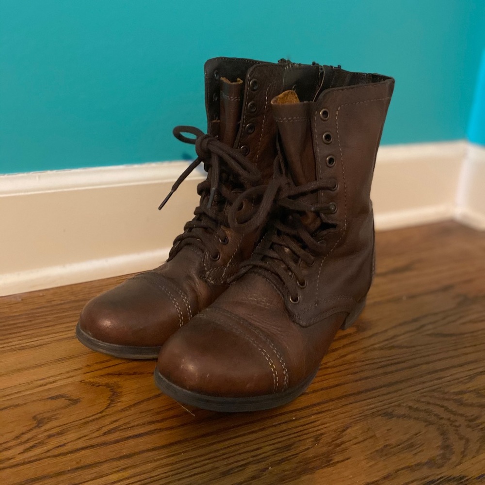 Steve Madden Combat Boots